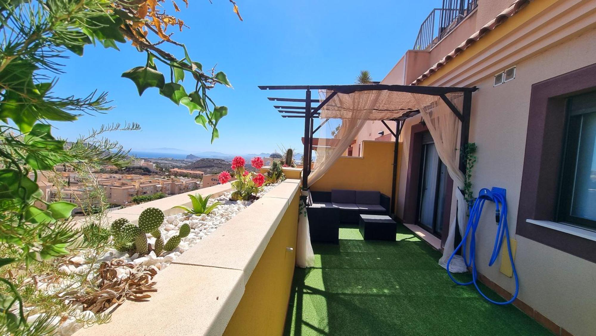 Bonito Apartamento Con Terraza, Piscina Y Vistas - By Aloha Palma Águilas Dış mekan fotoğraf